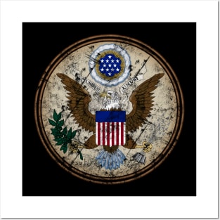 Usa Coat of Arms Posters and Art